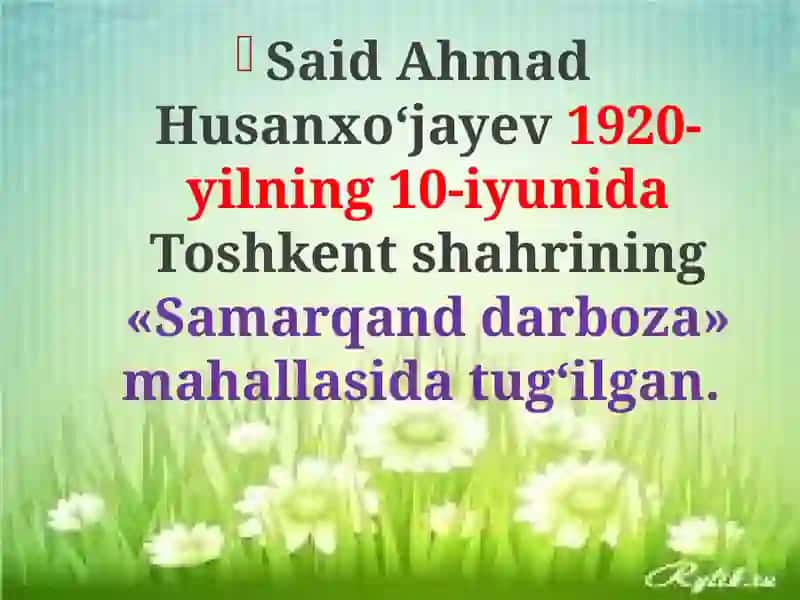 Said Ahmad (1920-2008) 2