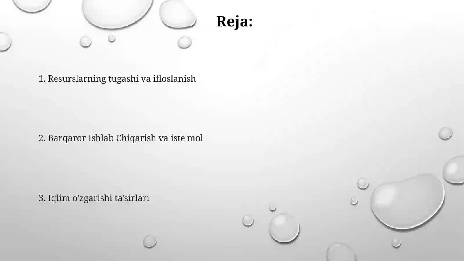 Inson ishlab chiqarishi va atrof-muhit o'rtasidagi bog'liqlik 2