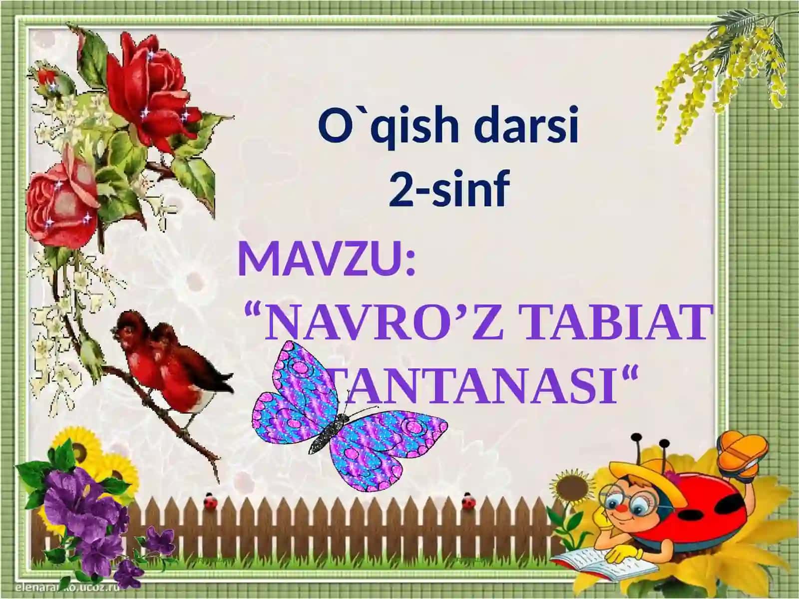 "Navro’z tabiat tantanasi" 2