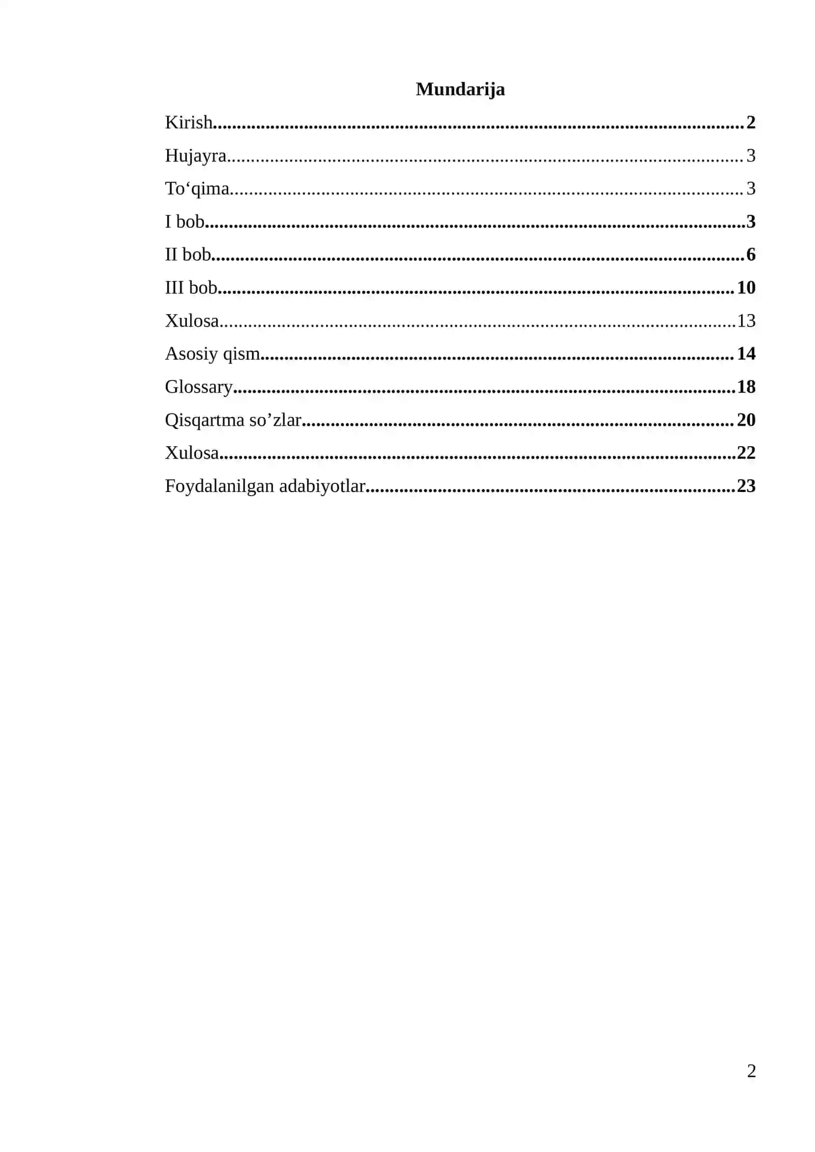 Anatomiya haqida ma`lumot 2
