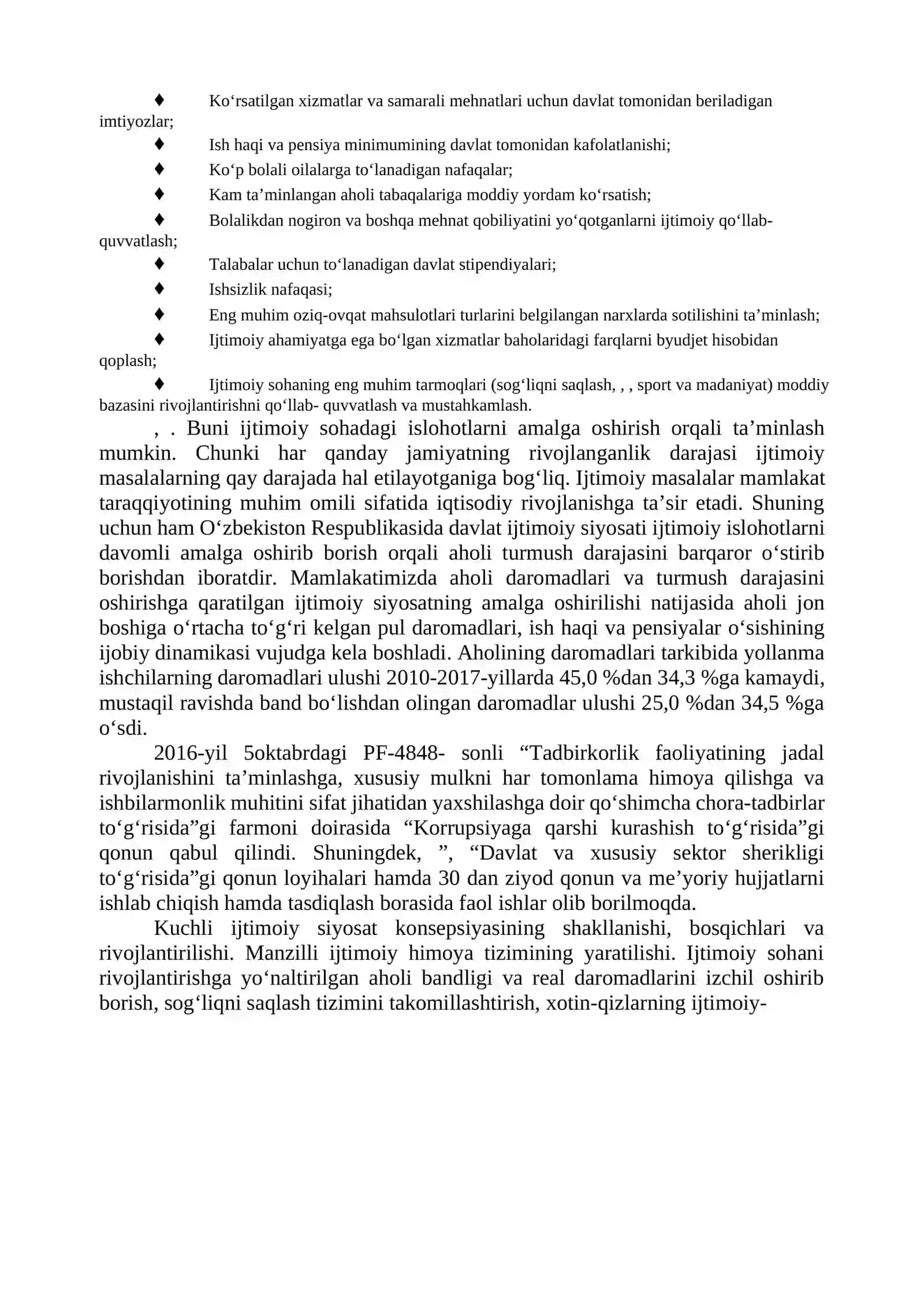 Kuchli ijtimoiy siyosat konsepsiyasi 2