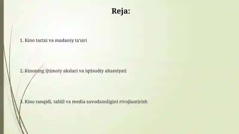Kino tarixi va madaniy ta'siri 2