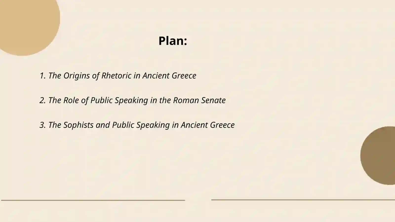 The history of public speaking 2