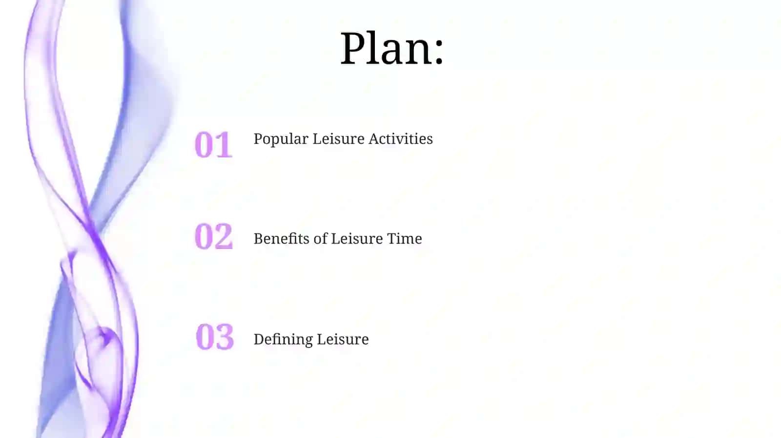 Defining Leisure 2