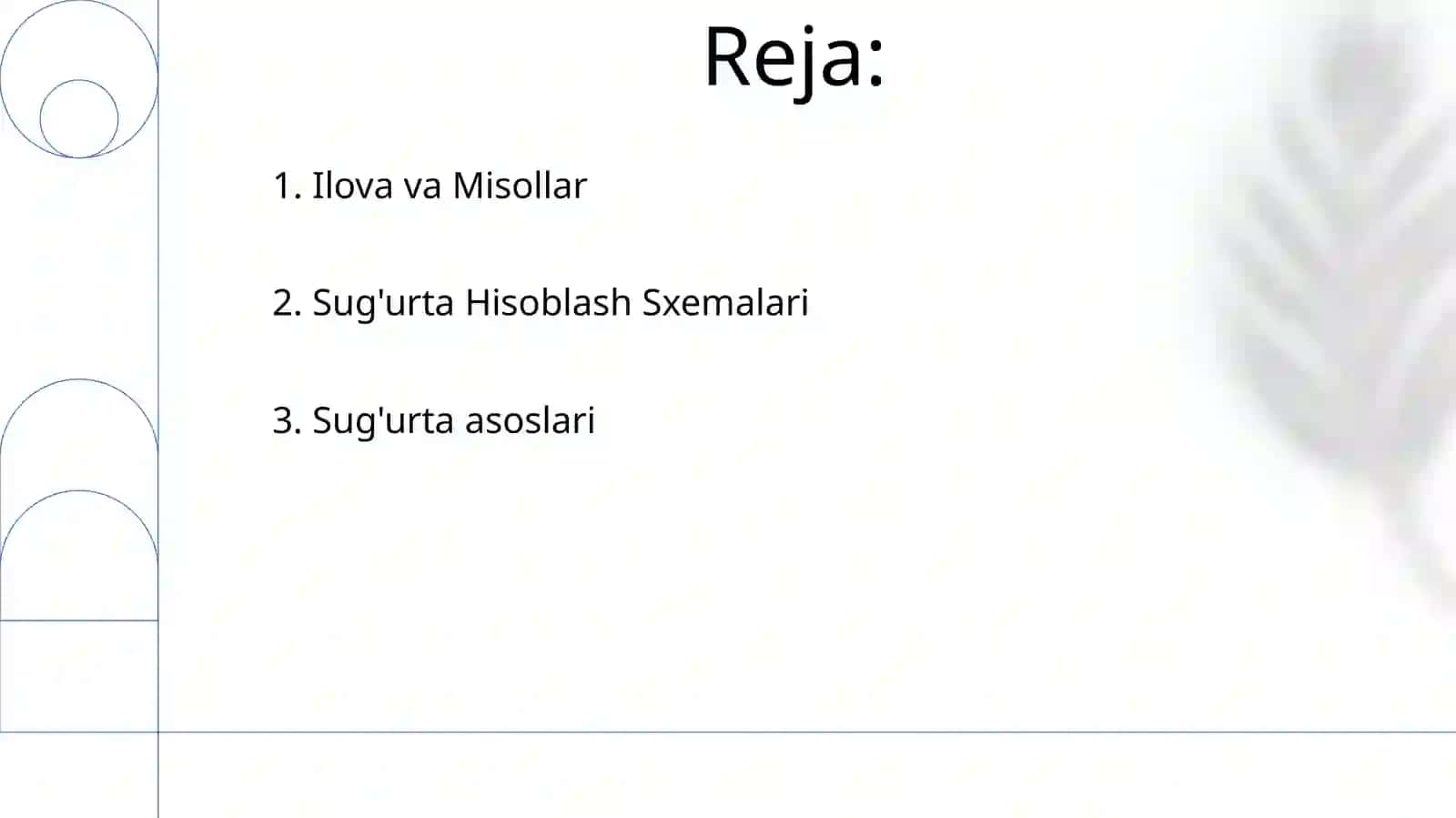 Inshoatlar va ularning hisoblash sxemalari 2