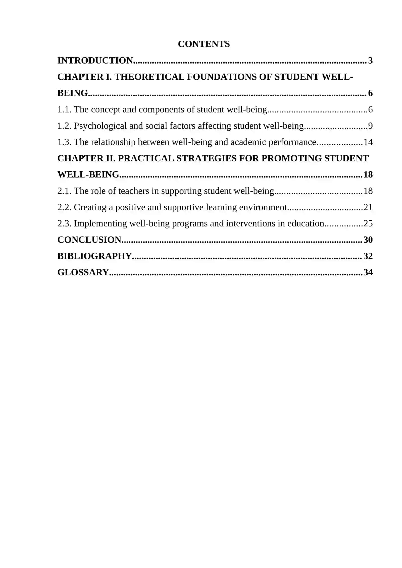 The importance of student Well-Being 2