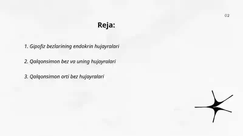 Gipofiz bezlarining endokrin hujayralari 2