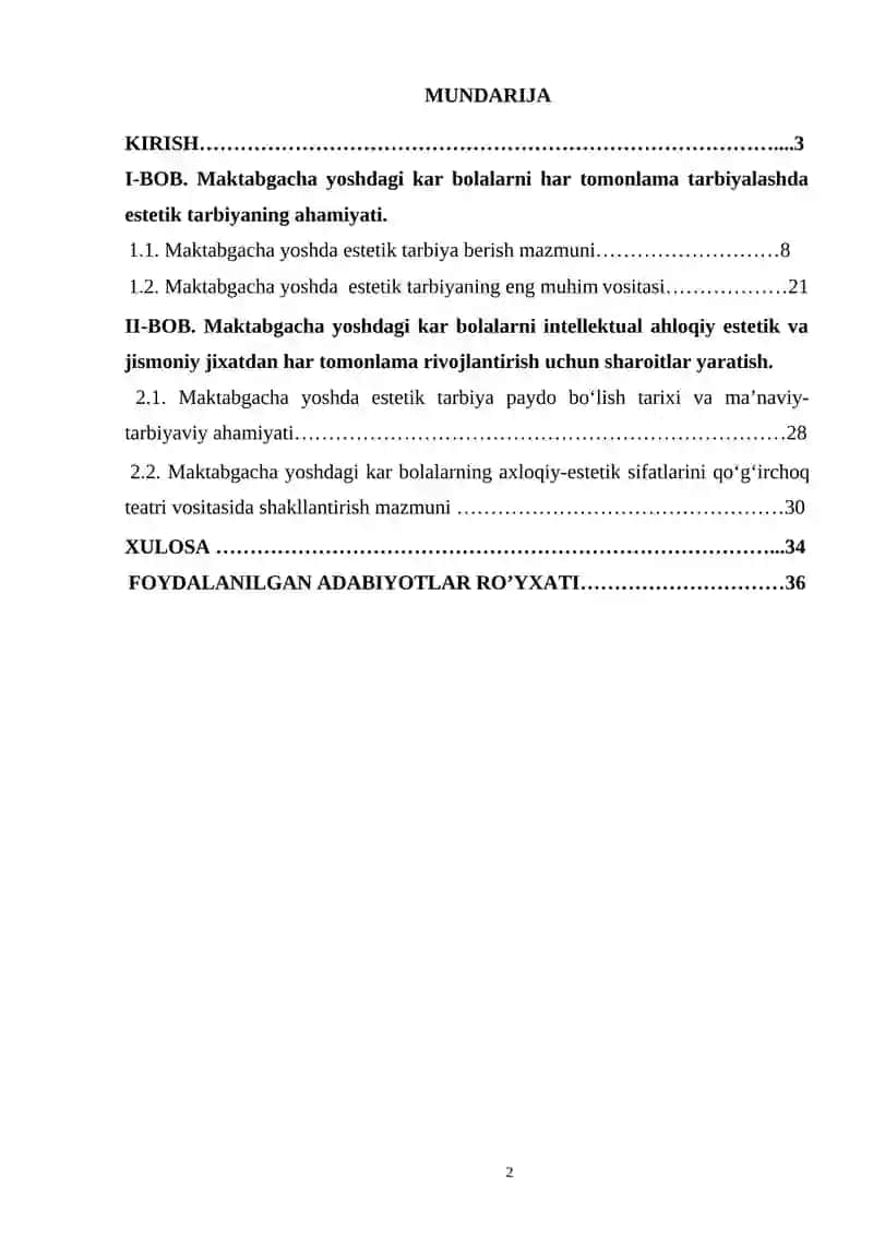O‘zbekiston Respublikasida maktabgacha ta’lim to‘g‘risida 2