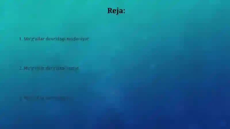 Moʻgʻullar davri fanining rivojlanishi 2