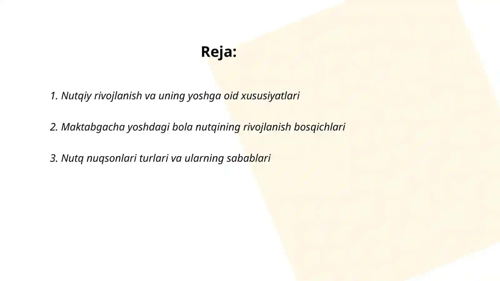 Nutqiy rivojlanish 2
