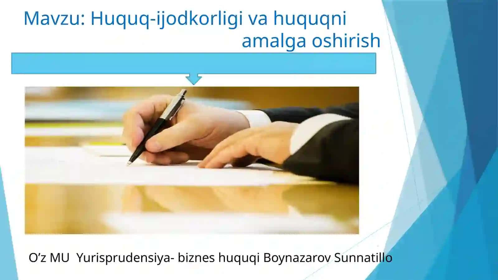 DAVLAT VA HUQUQ NAZARIYASI. 2