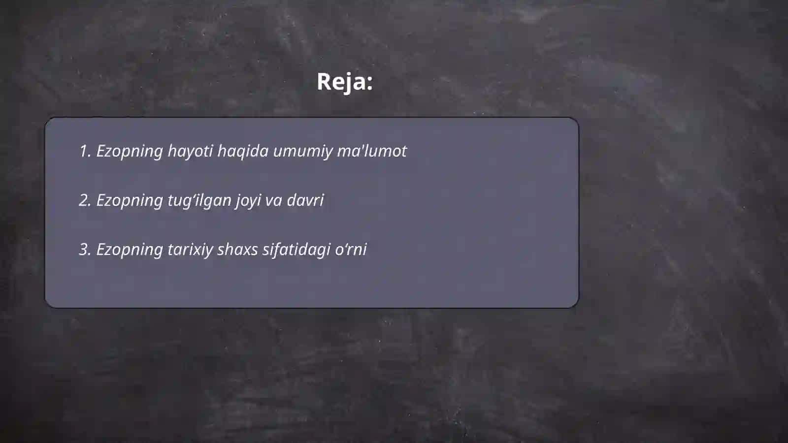 Ezop hayoti va ijodi va masallari 2