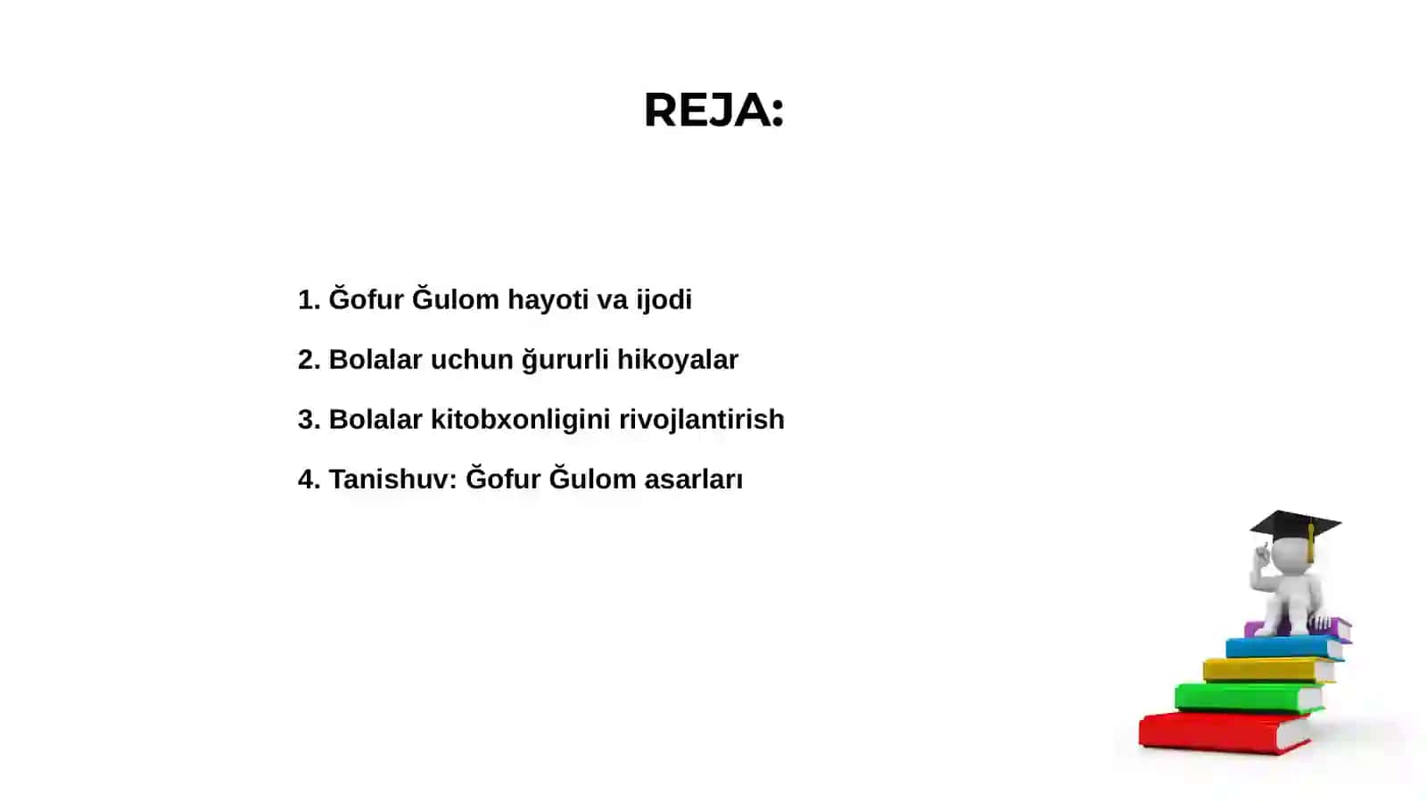 Ğofur Ğulom ijodi va bolalar kitobxonligi 2