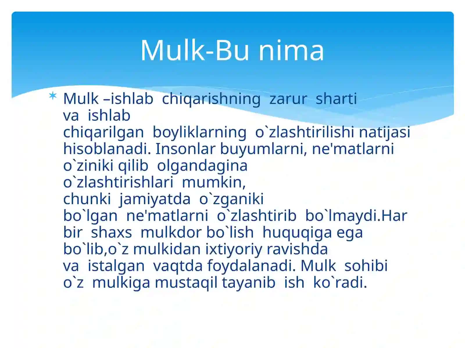 MULKVA UNING SHAKLLARI 2
