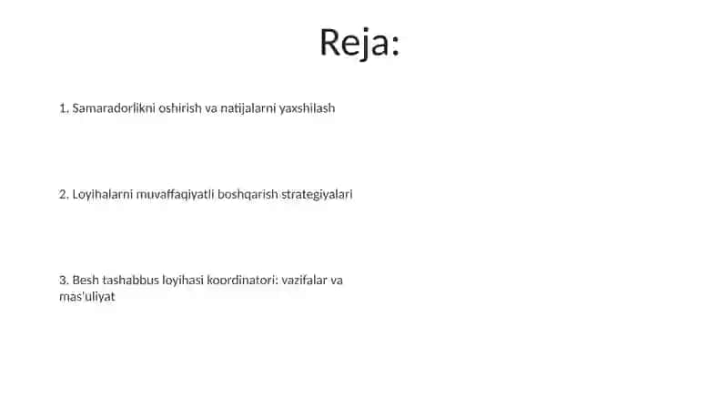 Besh tashabbus loyxalari kordenatori 2