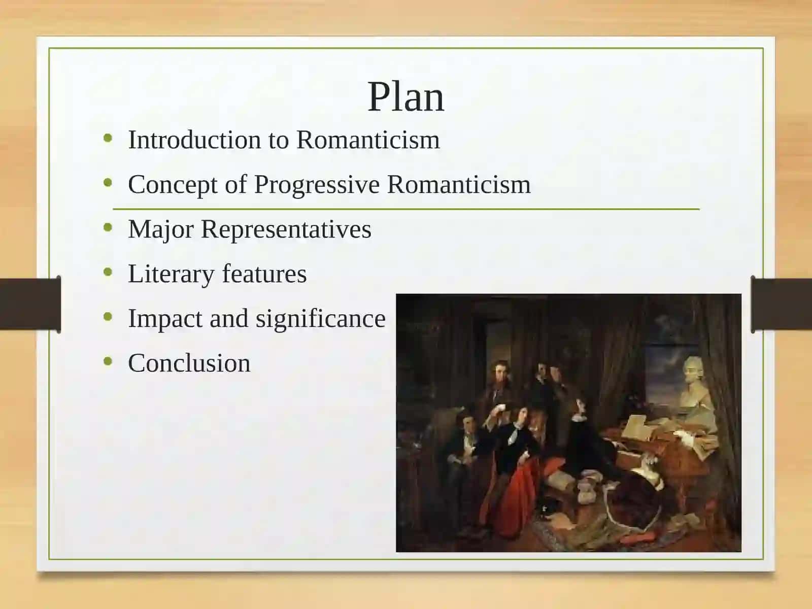 The Representatives of Progressive Romanticism 2