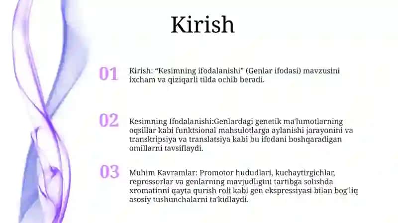 Kesimning Ifodalanishi 2