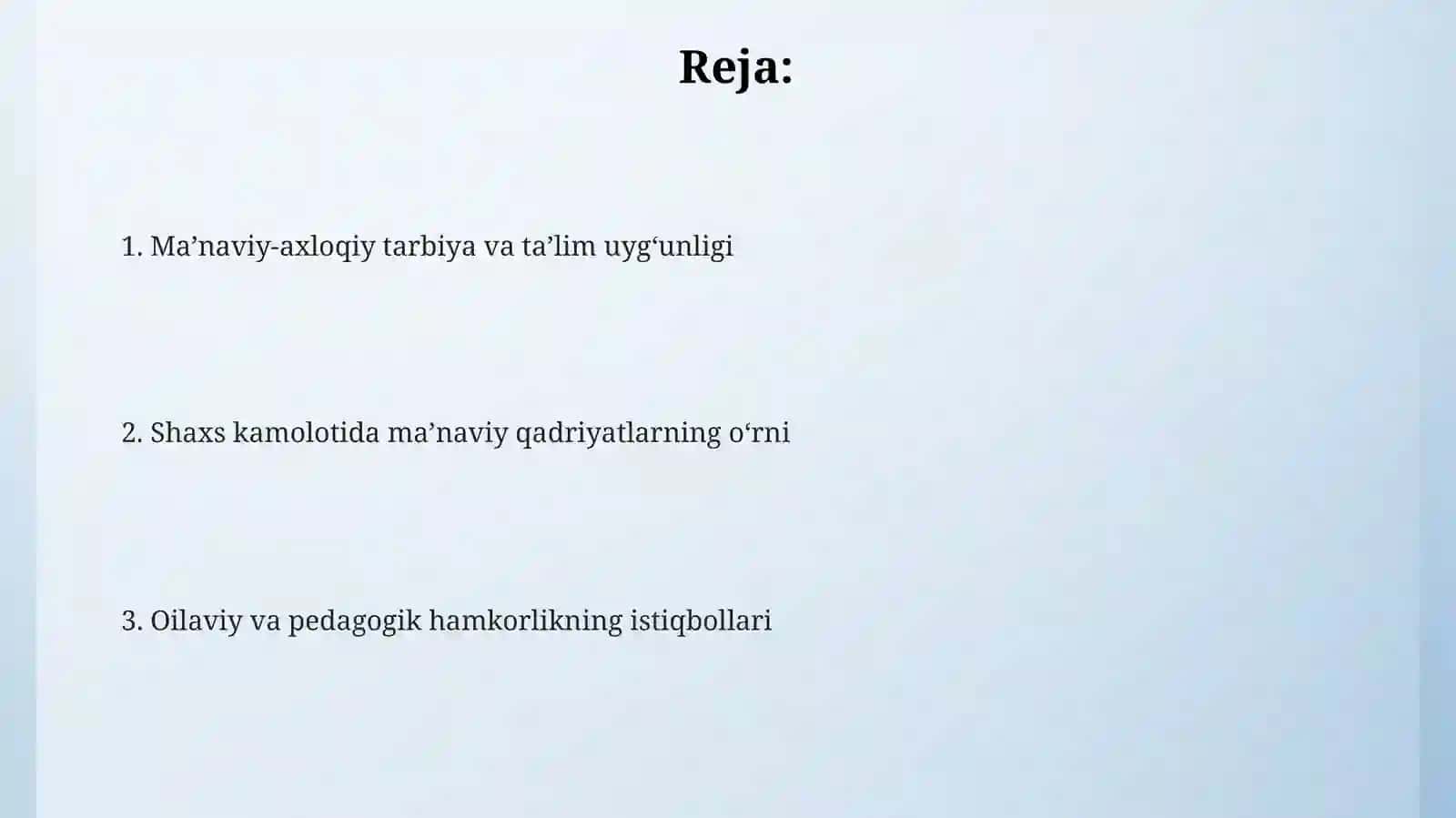 Ma’naviy-axloqiy tarbiya nazariyasi 2