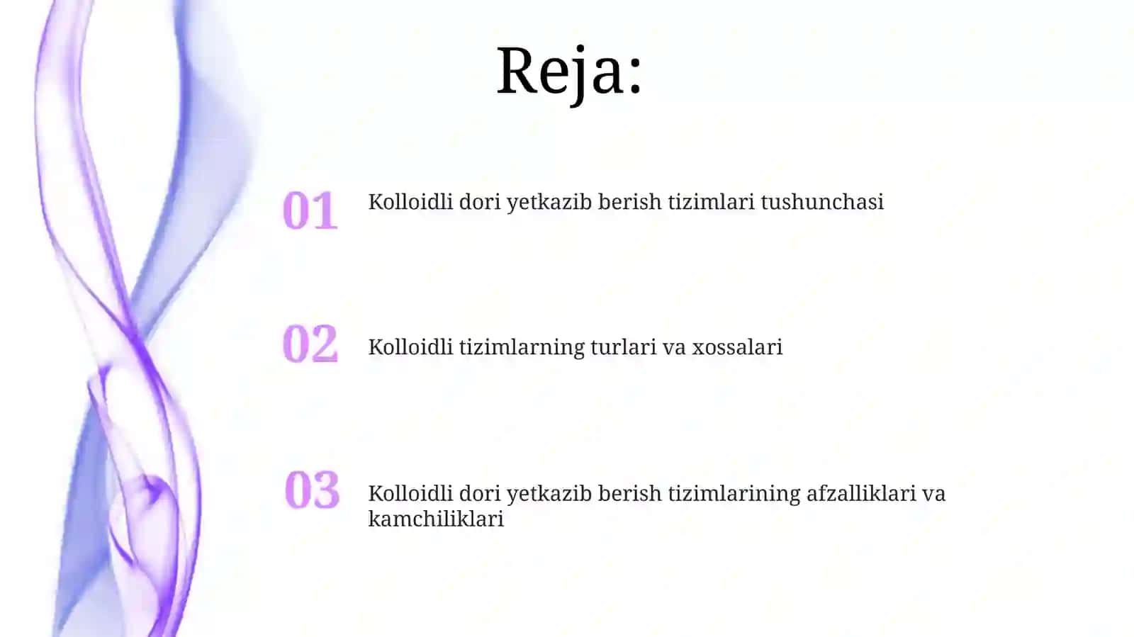 Kolloidli dori yetkazib berish tizimlari 2