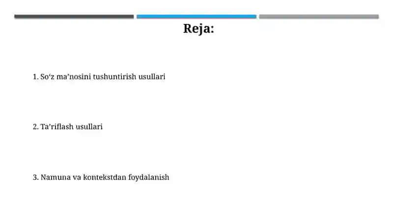 Ta'riflash usullari 2