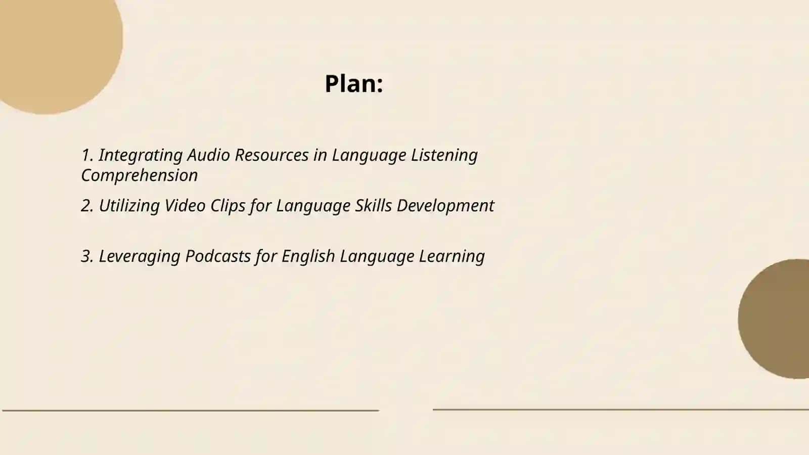 Using texts audio, video and other resources in English language teaching and assessment 2