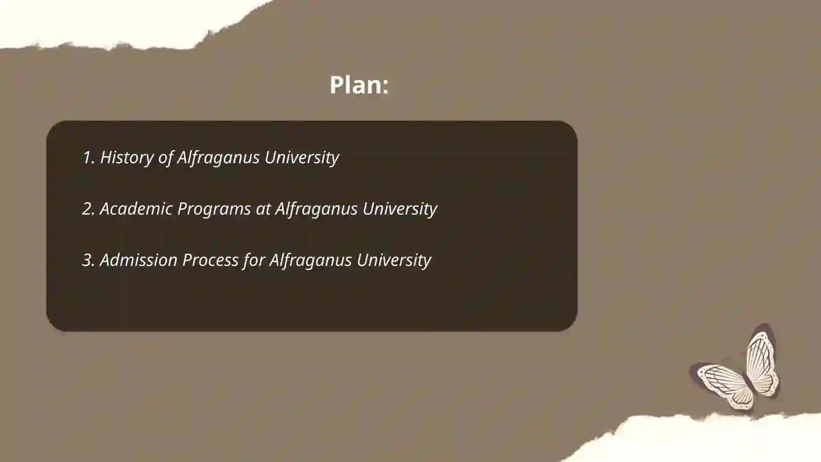 Alfraganus university 2