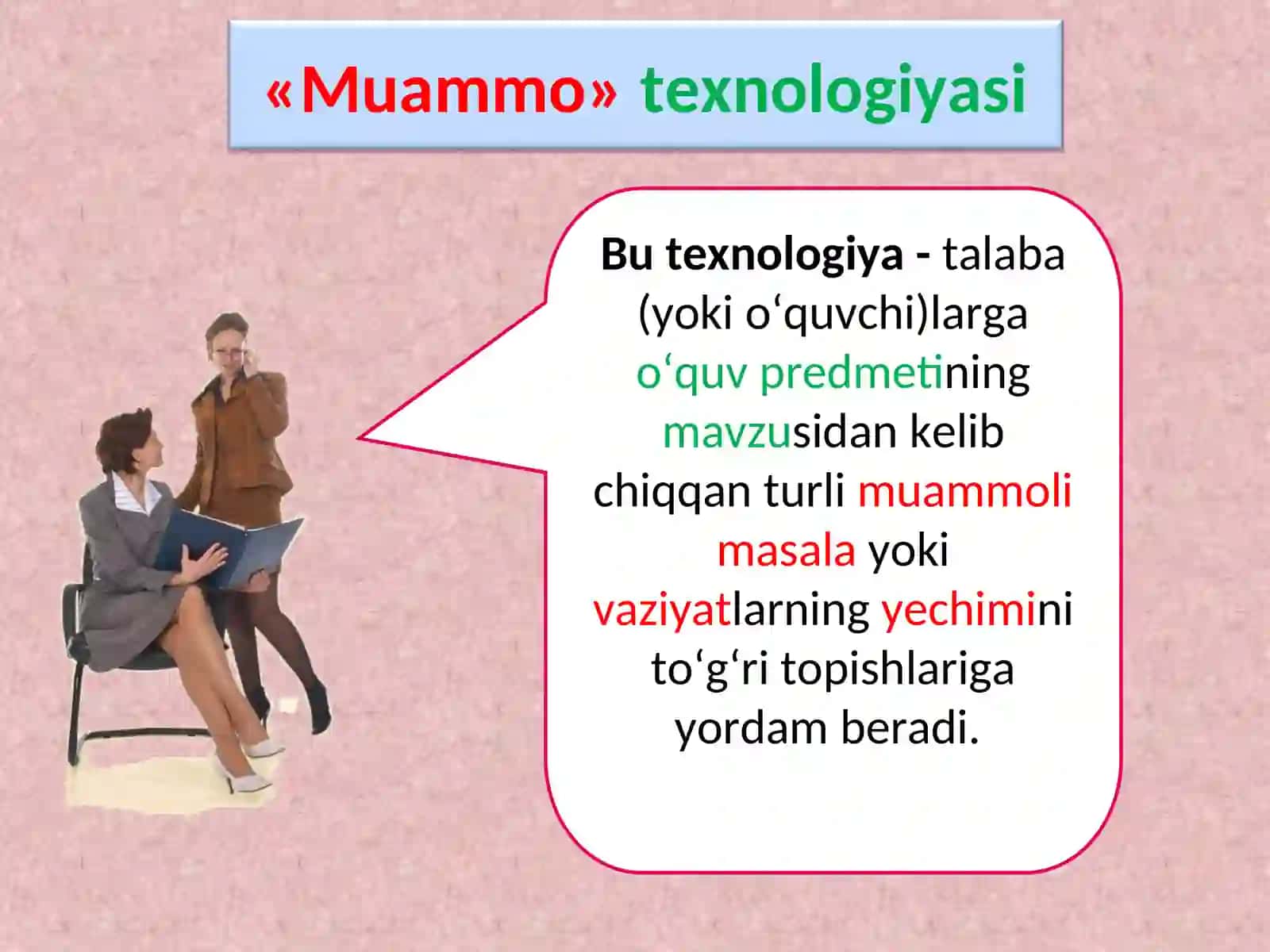 «Muammo»texnologiyasi 2