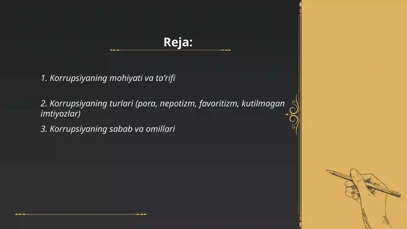 Korrupsiyaning mohiyati oqibatlari va unga qarshi kurashish 2