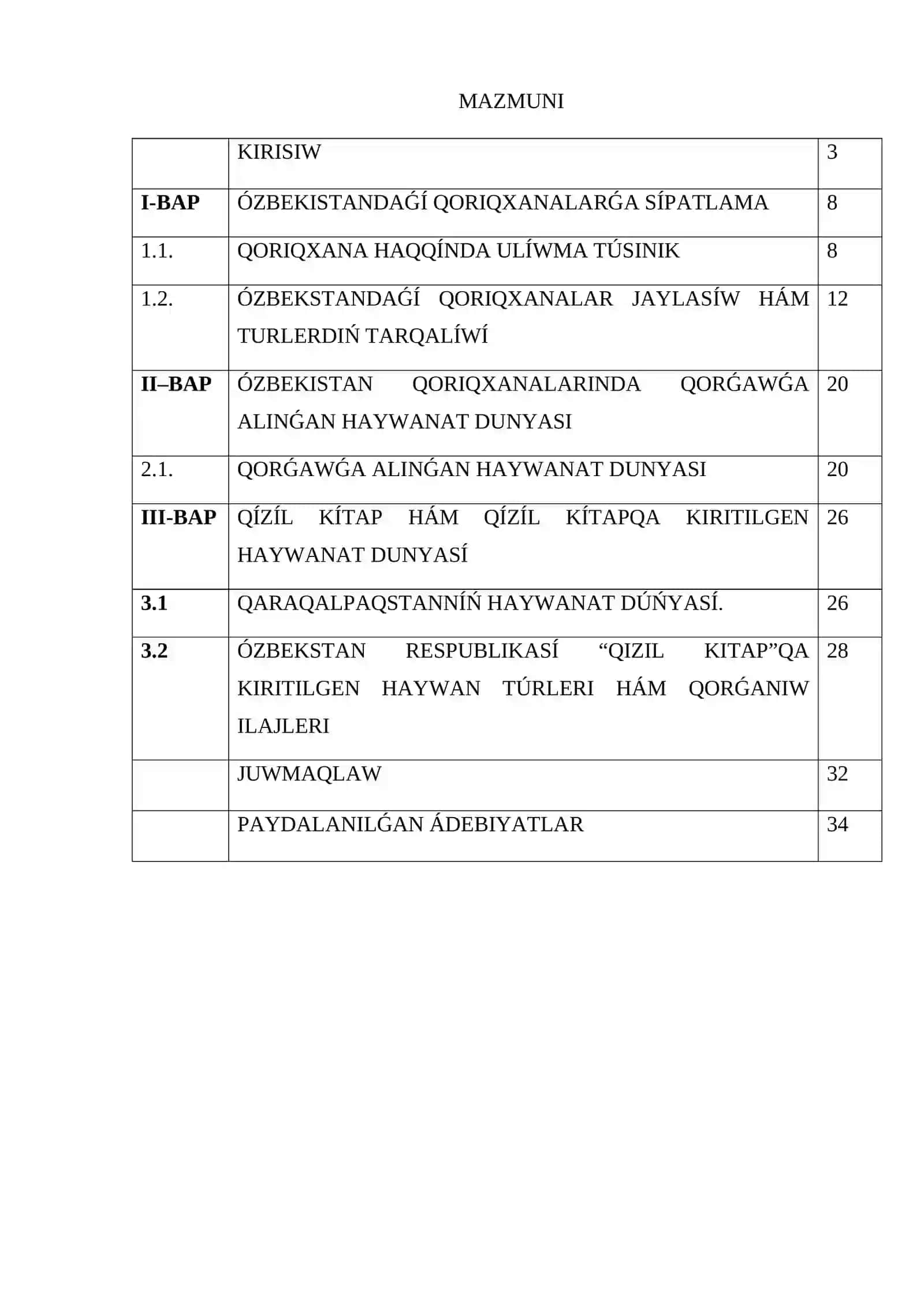 Ózbekstannıń qorǵawǵa alınǵan aymaqları 2