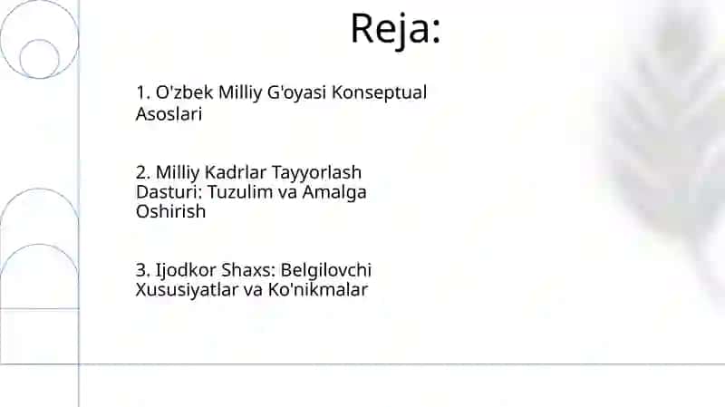 O'zbek Milliy G'oyasi Konseptual Asoslari 2