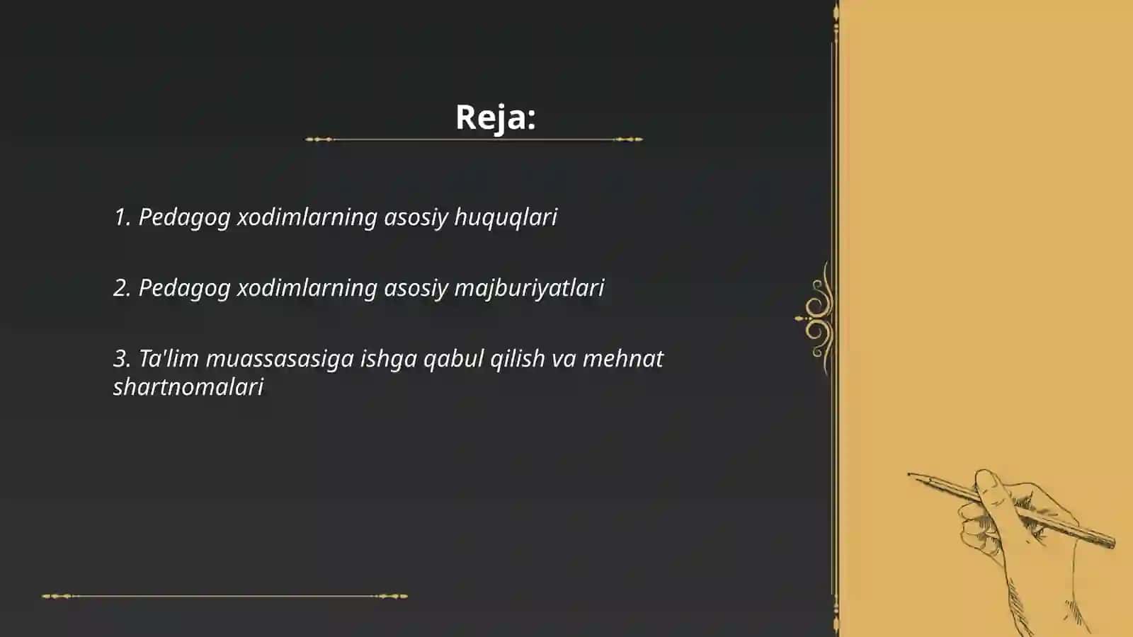 Ta'lim to'g'risidagi qonun 2