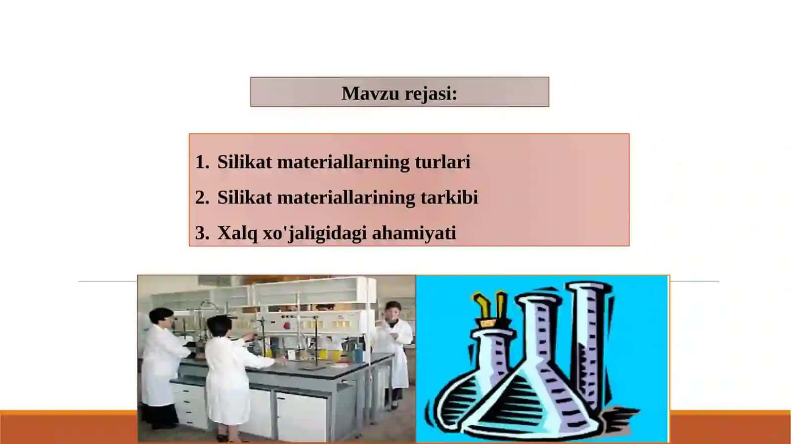 Silikatmateriallar va uning xalq xo'jaligida ahamiyati 2
