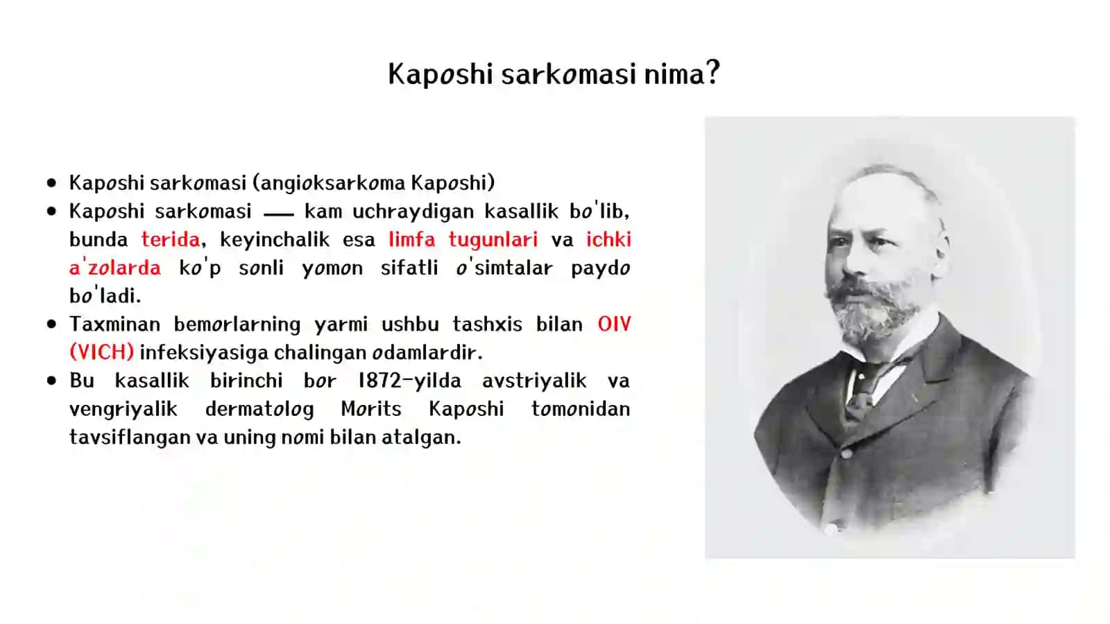 Kaposhining sarkomasi 2