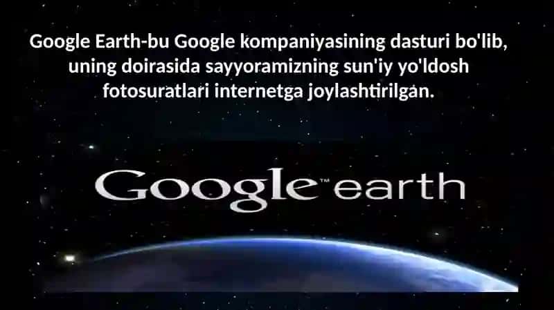 Google Earthresursxususiyatlari 2
