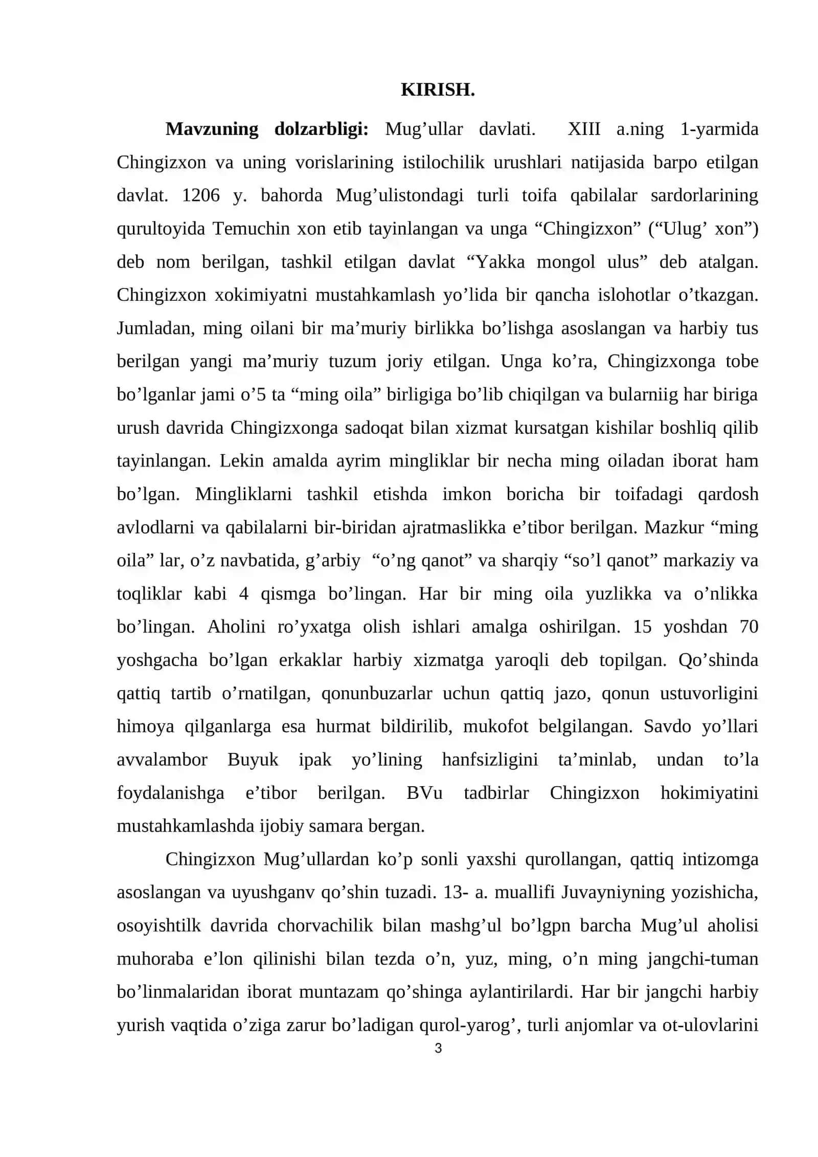 Movarounnahrning Chig`atoy ulusi tarkibidagi siyosiy hayoti 2
