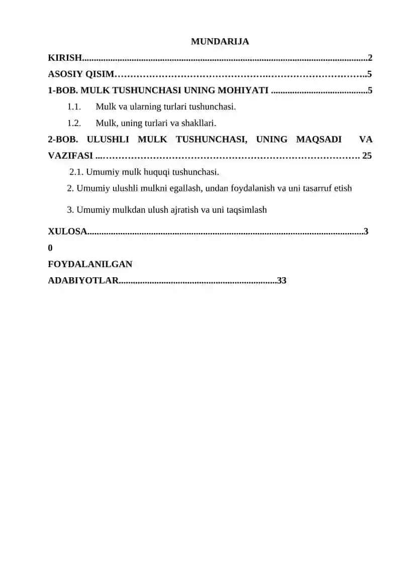 ULUSHLI MULK TUSHUNCHASI OBYEKTLARI 2