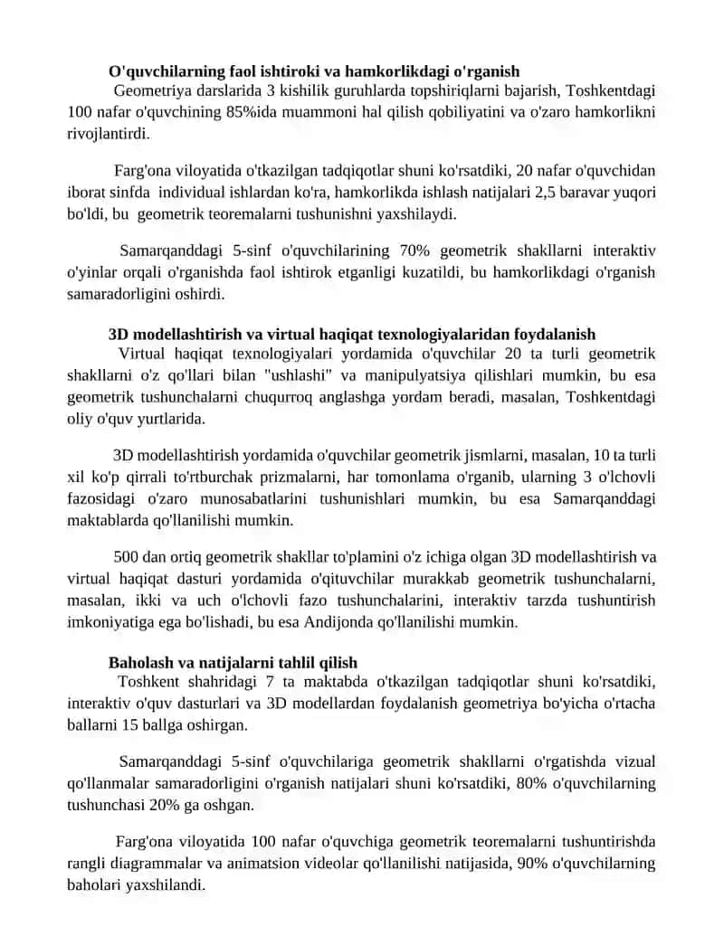 GEOMETRIYA ELEMENTLARI 2