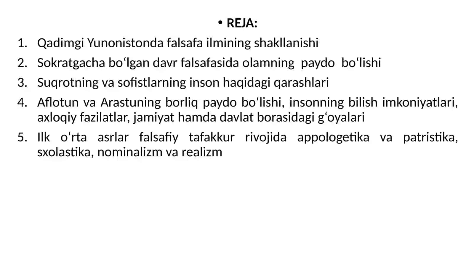 Qadimgi Yunon-Rim falsafiy maktabi 2