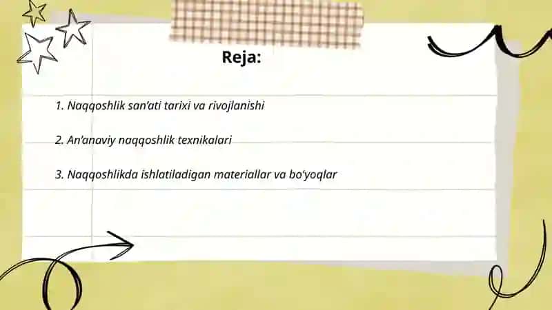 Naqqoshlik san’ati 2
