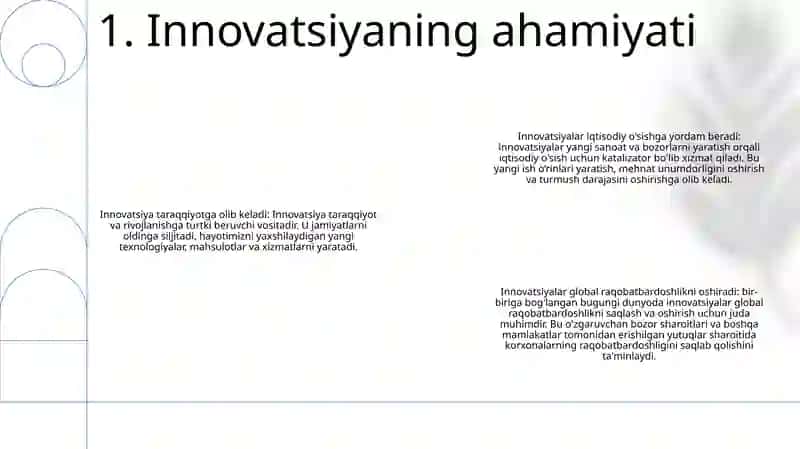 Innovatsion Muhit - Samarali Innivatsiyalarning Eng Muhim Sharti Sifatida 2