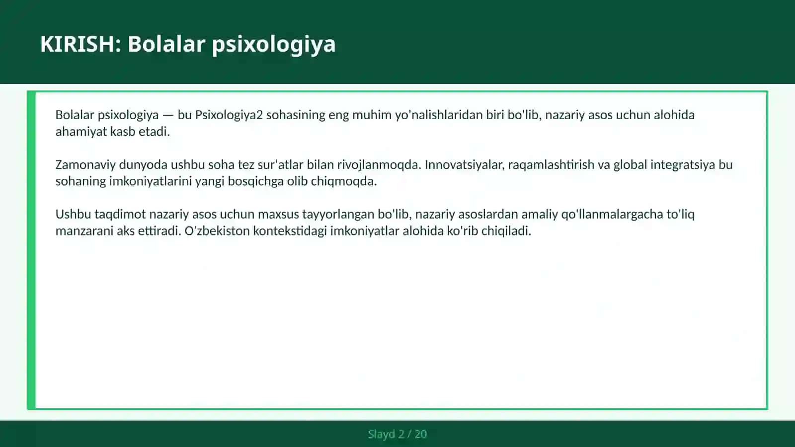 Bolalar psixologiya 2
