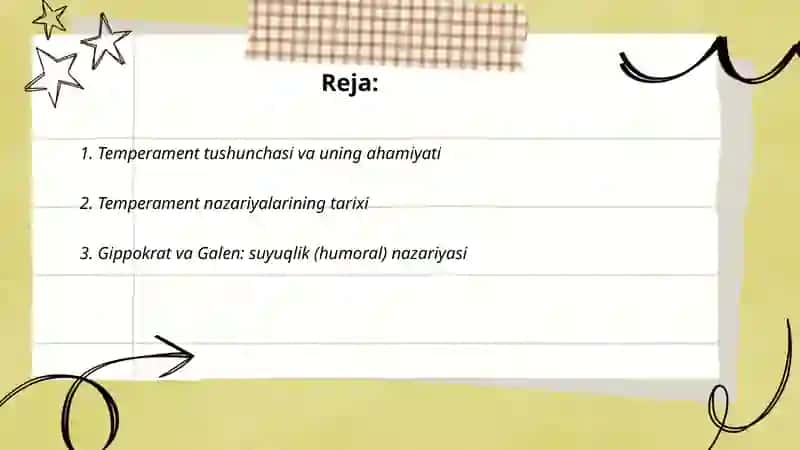 Temperament va uning nazariyalari 2