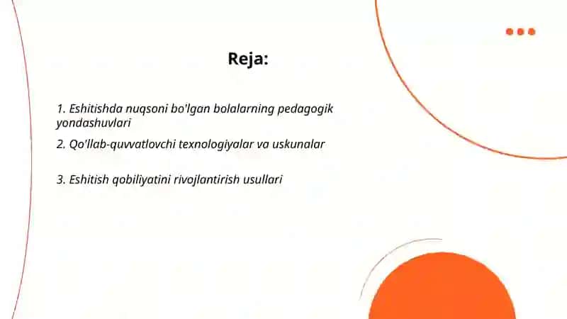 Eshitishda nuqsoni bo'lgan bolalarga ta'lim tarbiya 2