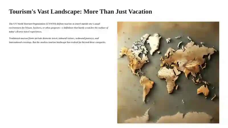 Types of tourism 2