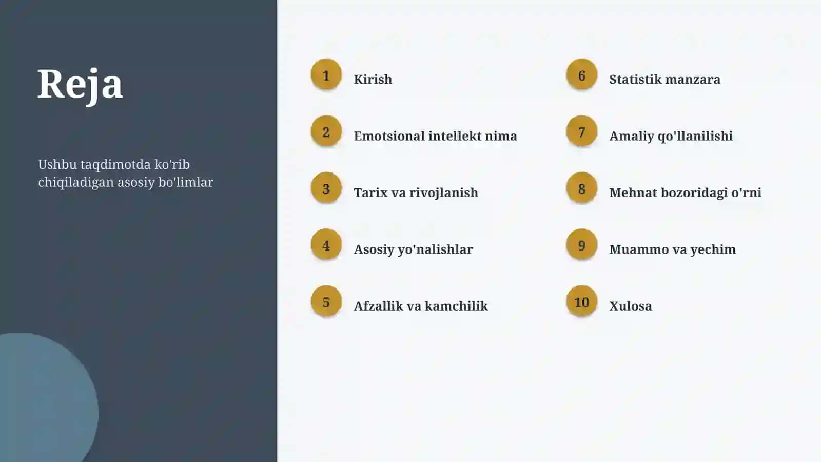 Emotsional intellekt Metodlari va usullari 2
