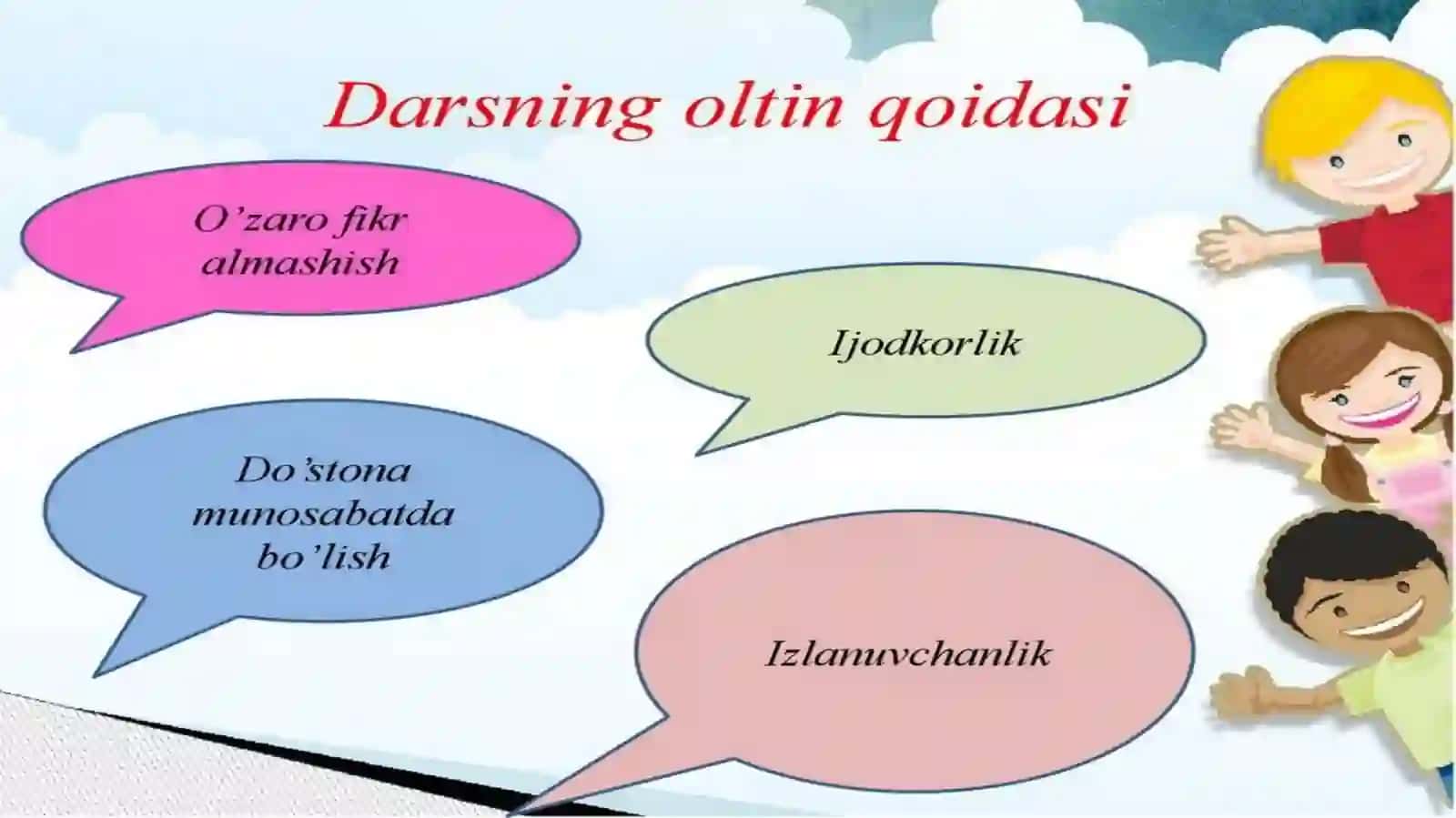 O‘zbektili Taomlanish 2