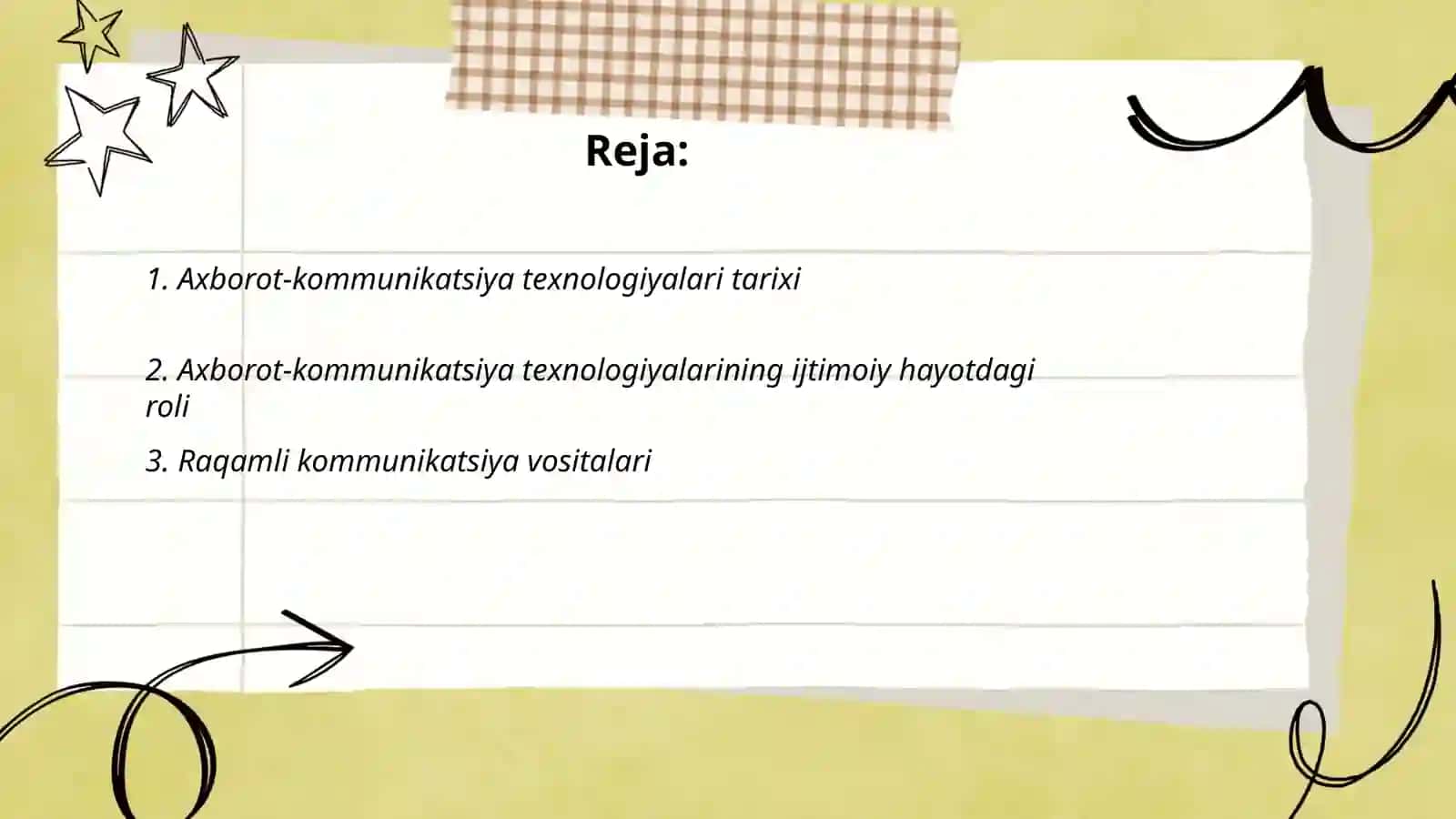 Axborat-kommunikatsiya texnologiyalari 2