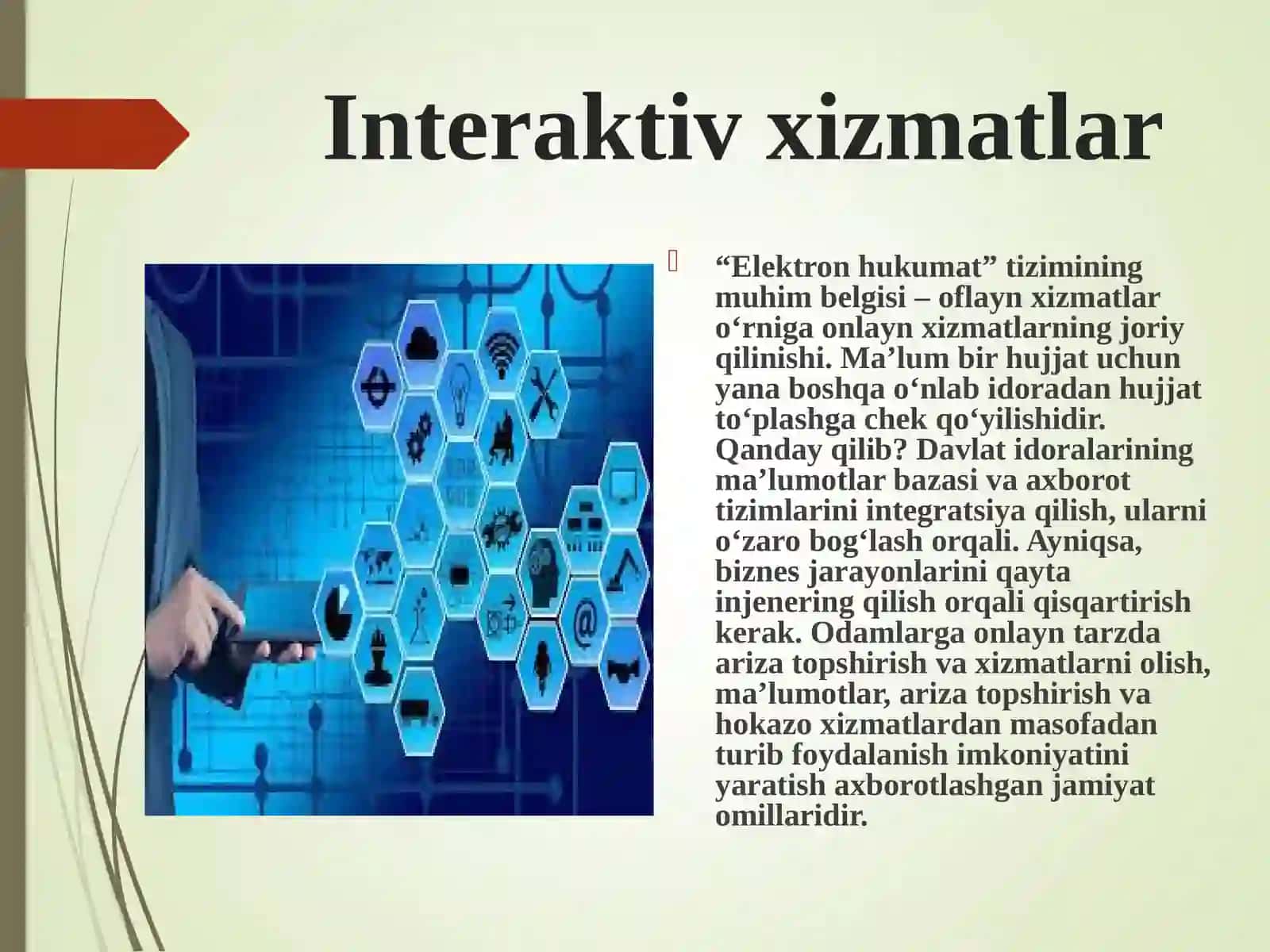 Interaktiv xizmatlar 2