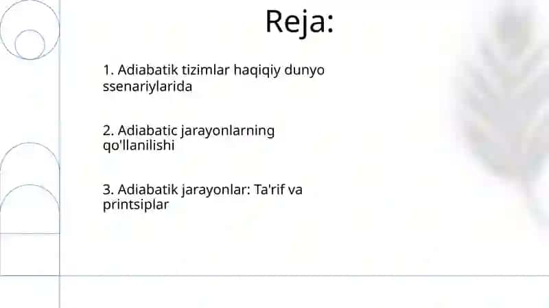 Adiabatik yaqinlashish 2