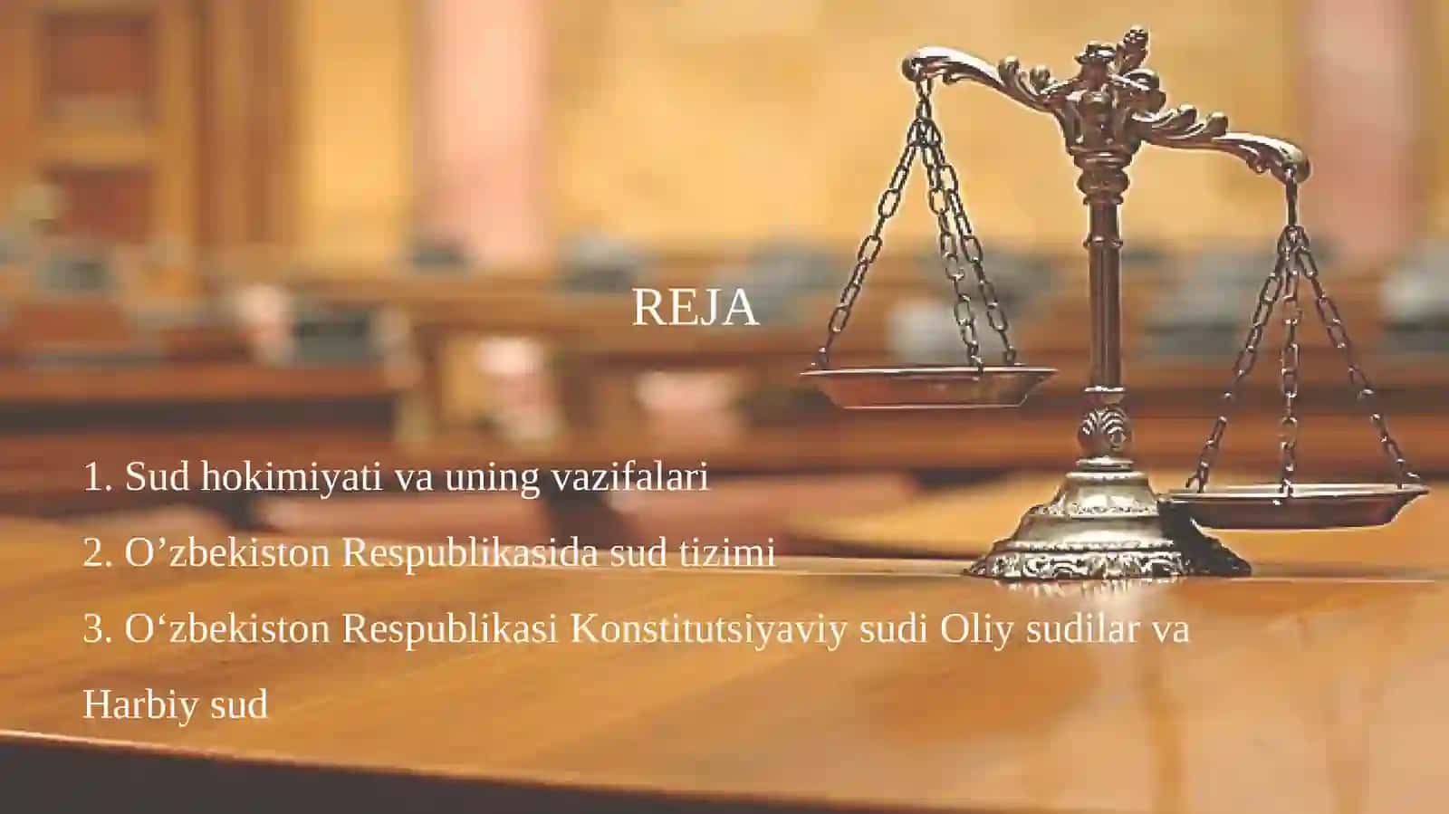 O‘zbekiston Respbulikasining Sud Hokimiyati 2